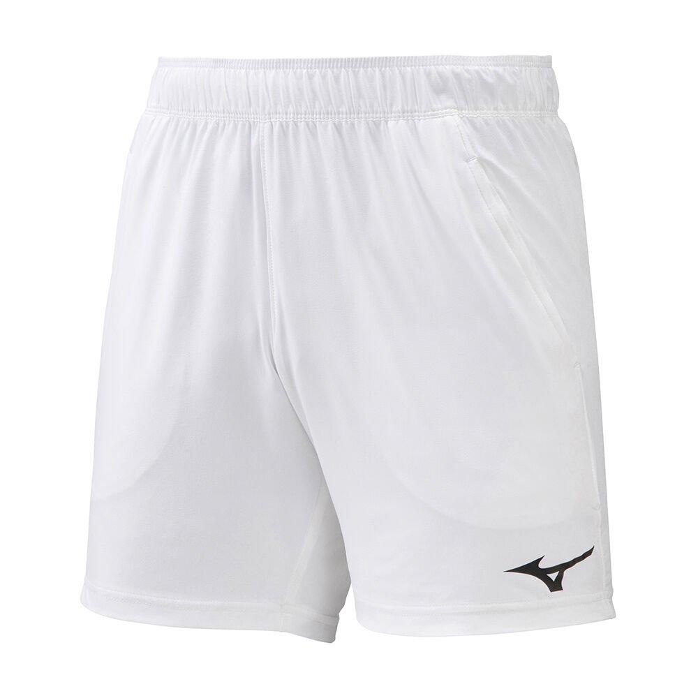 Men's Mizuno Shorts White 8 in Flex Short Apparel - K2GB855001